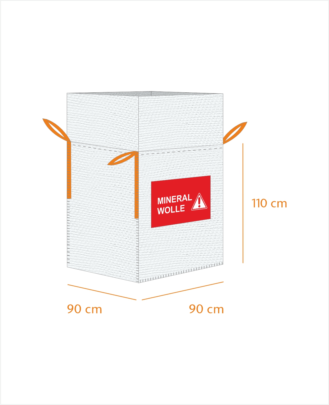 BigBag Mirawo/KMF 90x90x110cm