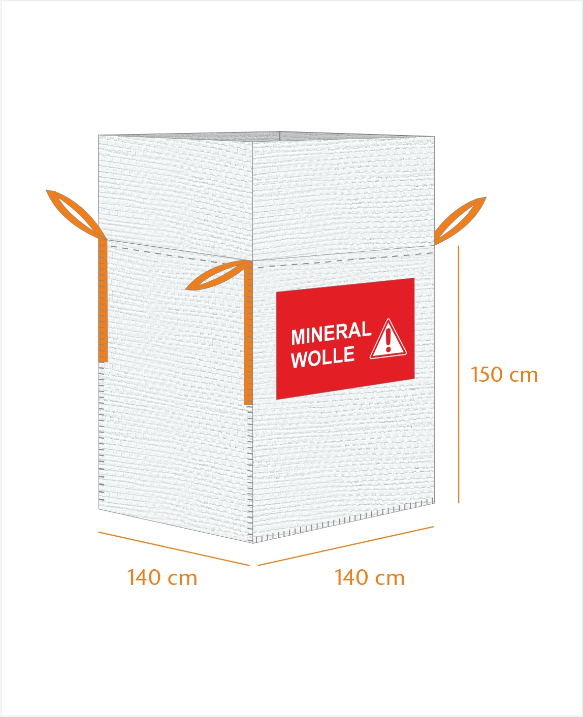 BigBag Mirawo/KMF 140x140x150cm