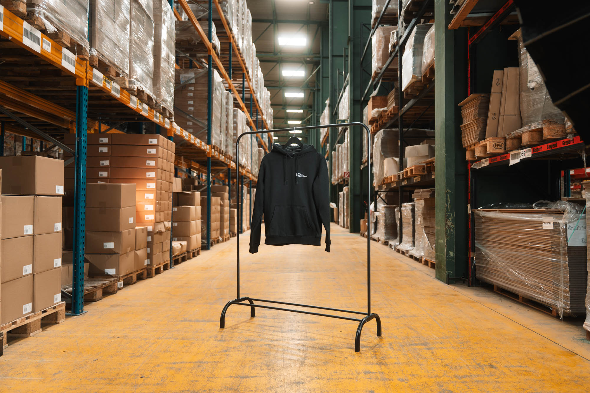 ZAGO-Hoddie mit Kapuze „Tonnen weise Ahnung“