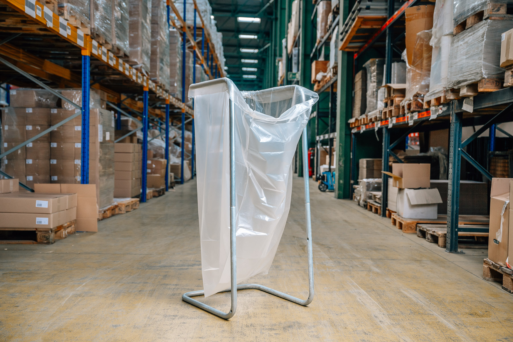 500-L Müllsack | Wertstoffsack - transparent-trüb stark