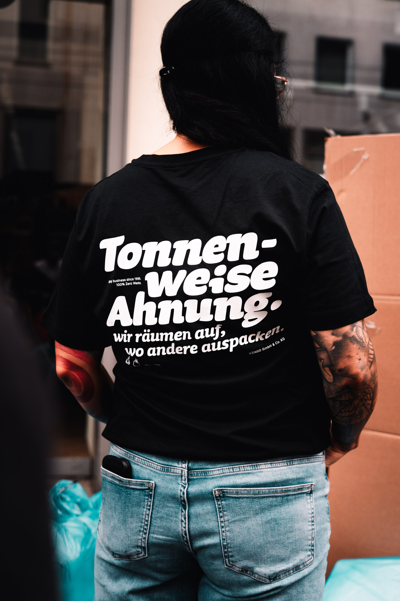 ZAGO-Shirt „Tonnen weise Ahnung“