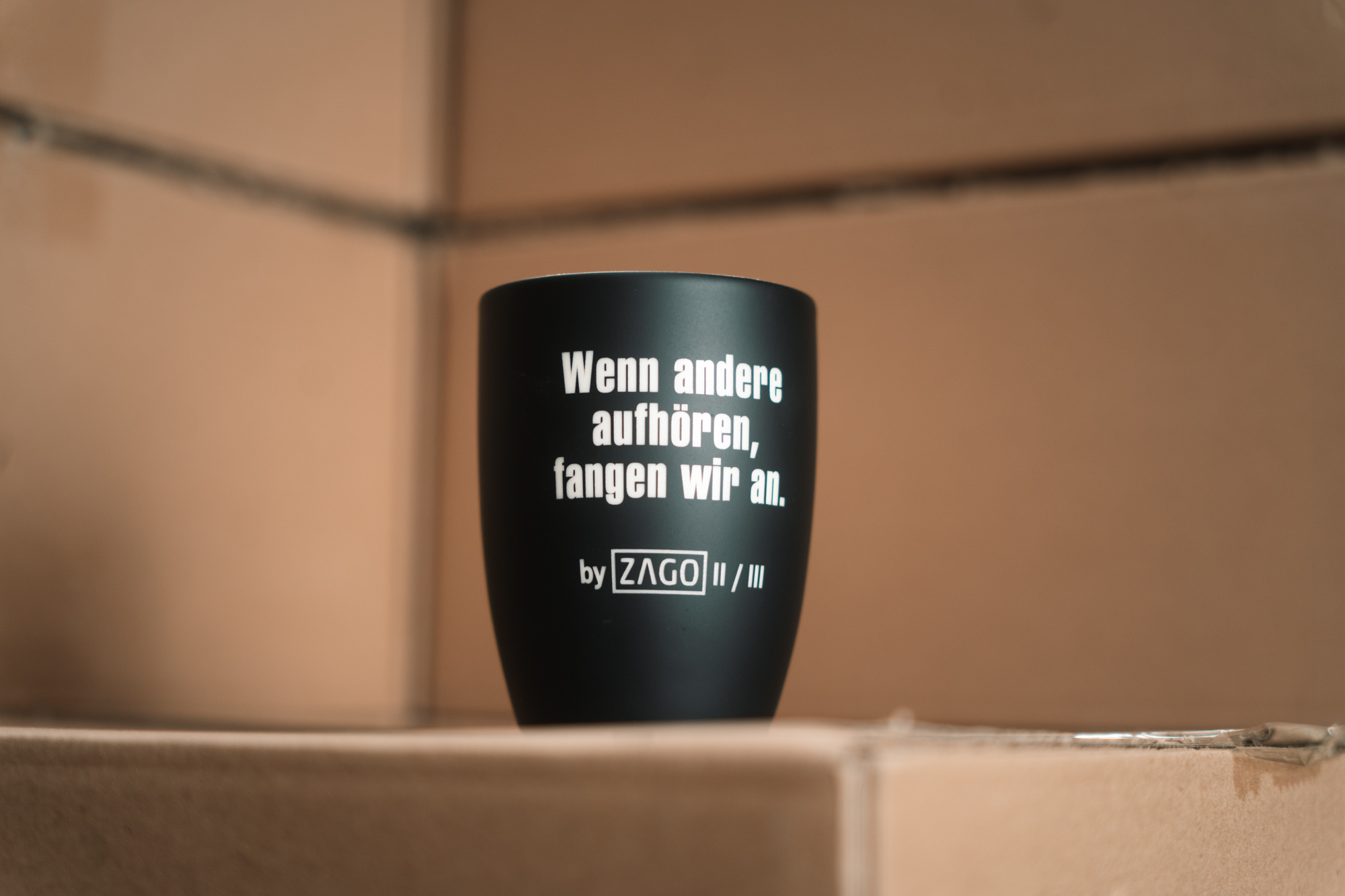 ZAGO Tasse mit Spruch