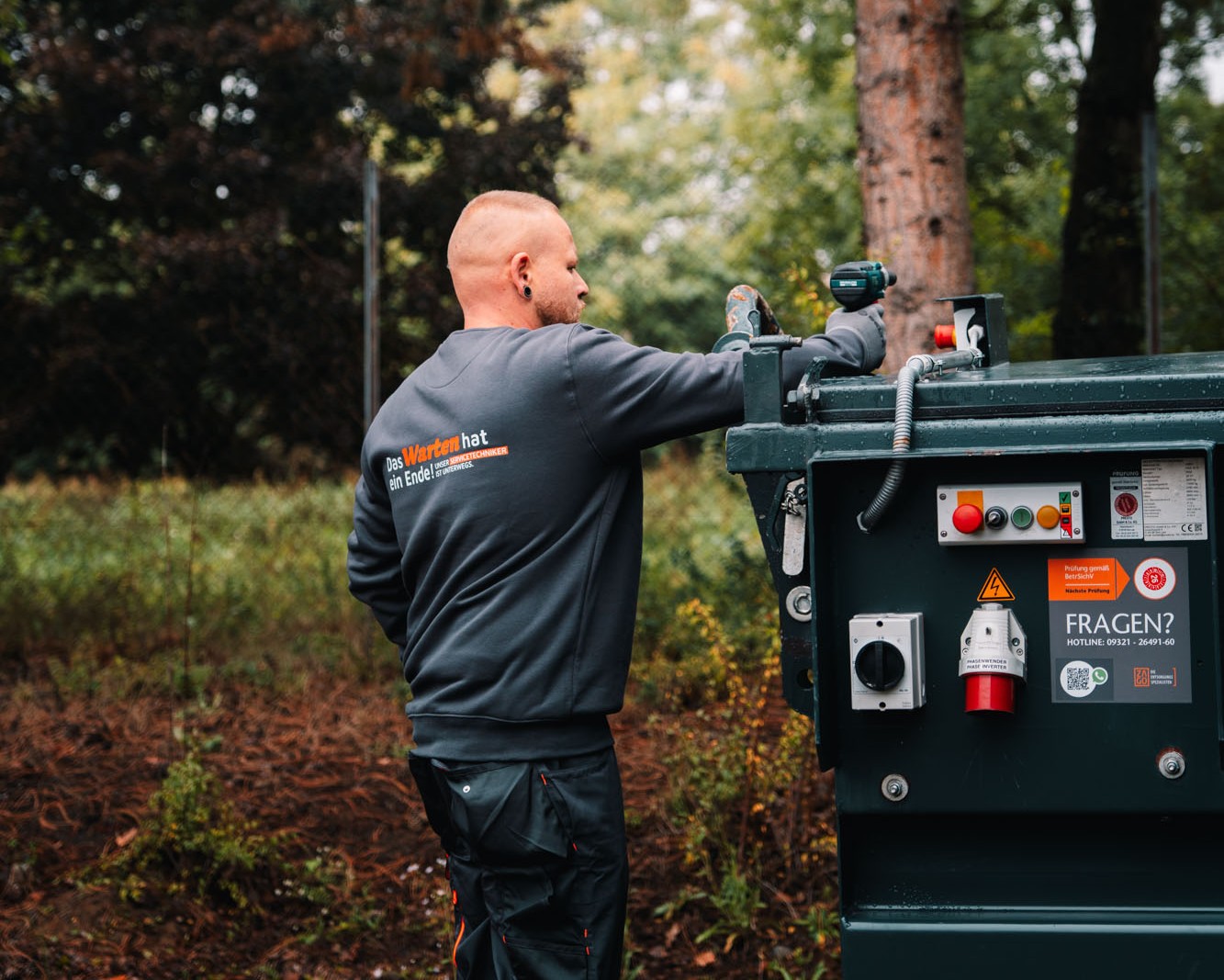 Press-Container Reparatur